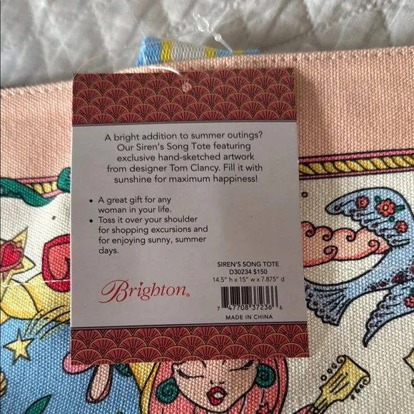 Brighton Multicolor Love Tote Bag - Picture 5 of 6